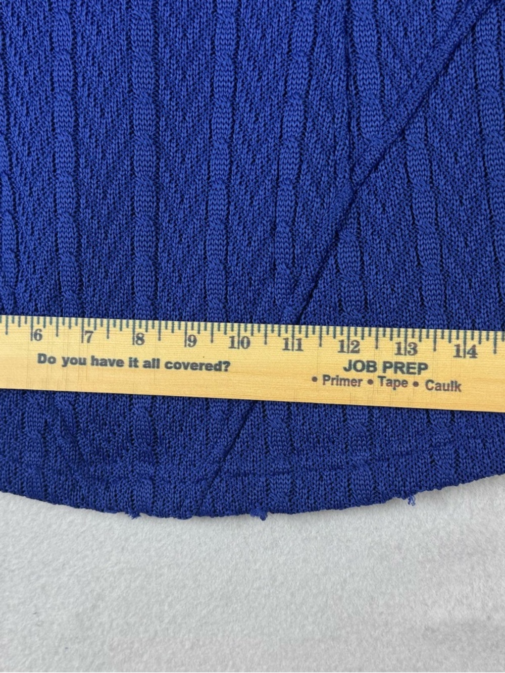 Spyder Women's Cobalt Blue Cable-Knit Zip Jacket with Teal Accents - Picture 8 of 10